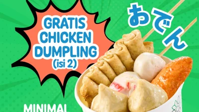 Promo FamilyMart Selasa Oden Gratis Chicken Dumpling Februari 2026