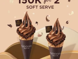 Promo GODIVA Payday 2 Soft Serve Cuma Rp150.000, Dessert Cokelat Premium Akhir Januari