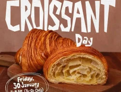 Promo GiGi SUSU Happy National Croissant Day, Gratis Croissant untuk 20 Pelanggan Pertama