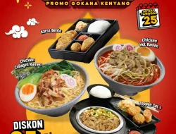 Promo Gokana Paket GOYANG Diskon Hingga 25%, Khusus 25 Februari