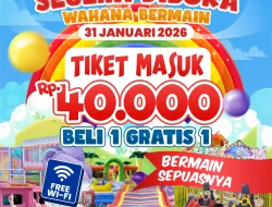 Promo FRUITCITY Park Tamini Square Beli 1 Gratis 1 Tiket Masuk Grand Opening