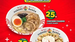 Haraku Ramen Hadirkan Promo Menu Favorit Mulai Rp 25.000 2 Promo Haraku Ramen menawarkan menu favorit dengan harga mulai Rp 25.000 selama Januari 2026
