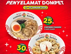 Haraku Ramen Hadirkan Promo Menu Favorit Mulai Rp 25.000