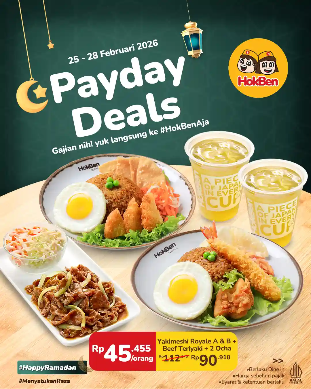 Promo HokBen Payday Deals Mulai Rp40.910 Berlaku hingga 28 Februari 2026 1 Promo HokBen Payday Deals Mulai Rp40.910 Berlaku hingga 28 Februari 2026 2