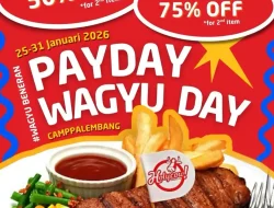 Promo Holycow Payday Wagyu Day, Diskon Hingga 75 Persen untuk Item Kedua