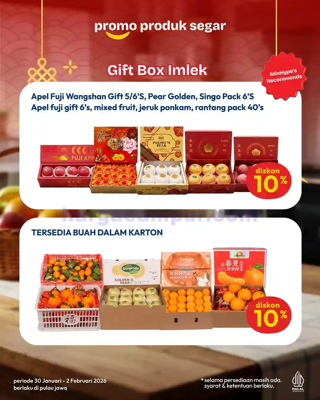 Promo Hypermart Produk Segar Periode 30 Jan - 1 Feb 2026 2 Promo Hypermart Produk Segar Periode 30 Januari 1 Februari 2026 2