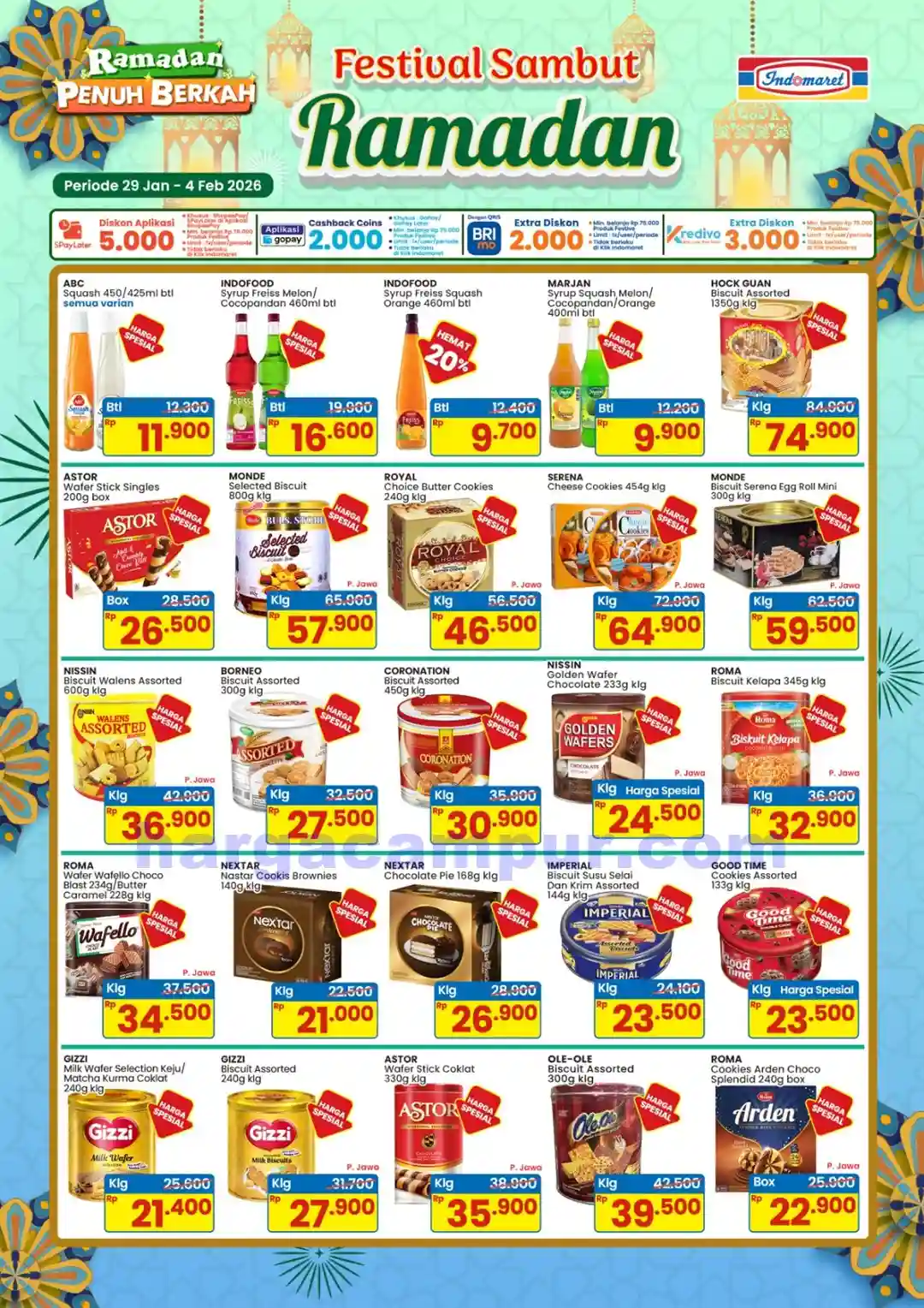 Katalog Promo JSM Indomaret Terbaru 30 Jan - 1 Feb 2026 6 Promo Indomaret Festival Sambut Ramadan 29 Januari 4 Februari 2026 1