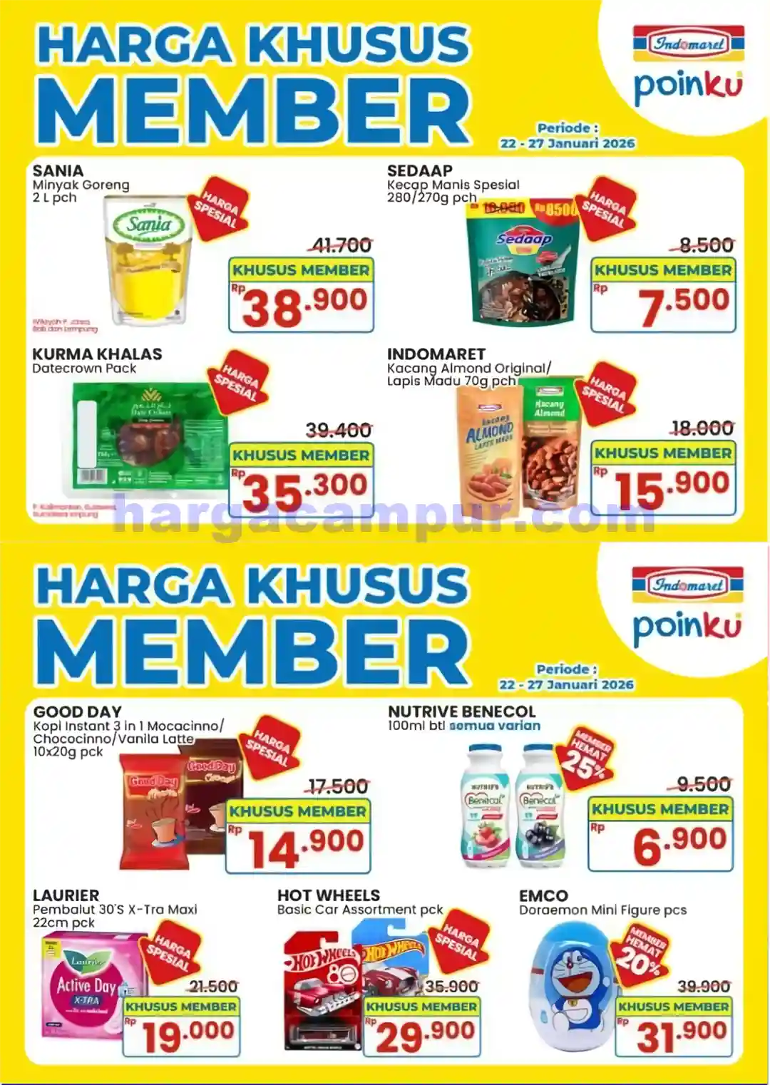 Katalog Promo JSM Indomaret Terbaru 22 - 28 Januari 2026 8 Promo Indomaret Member Diskon 35 22 28 Januari 2026