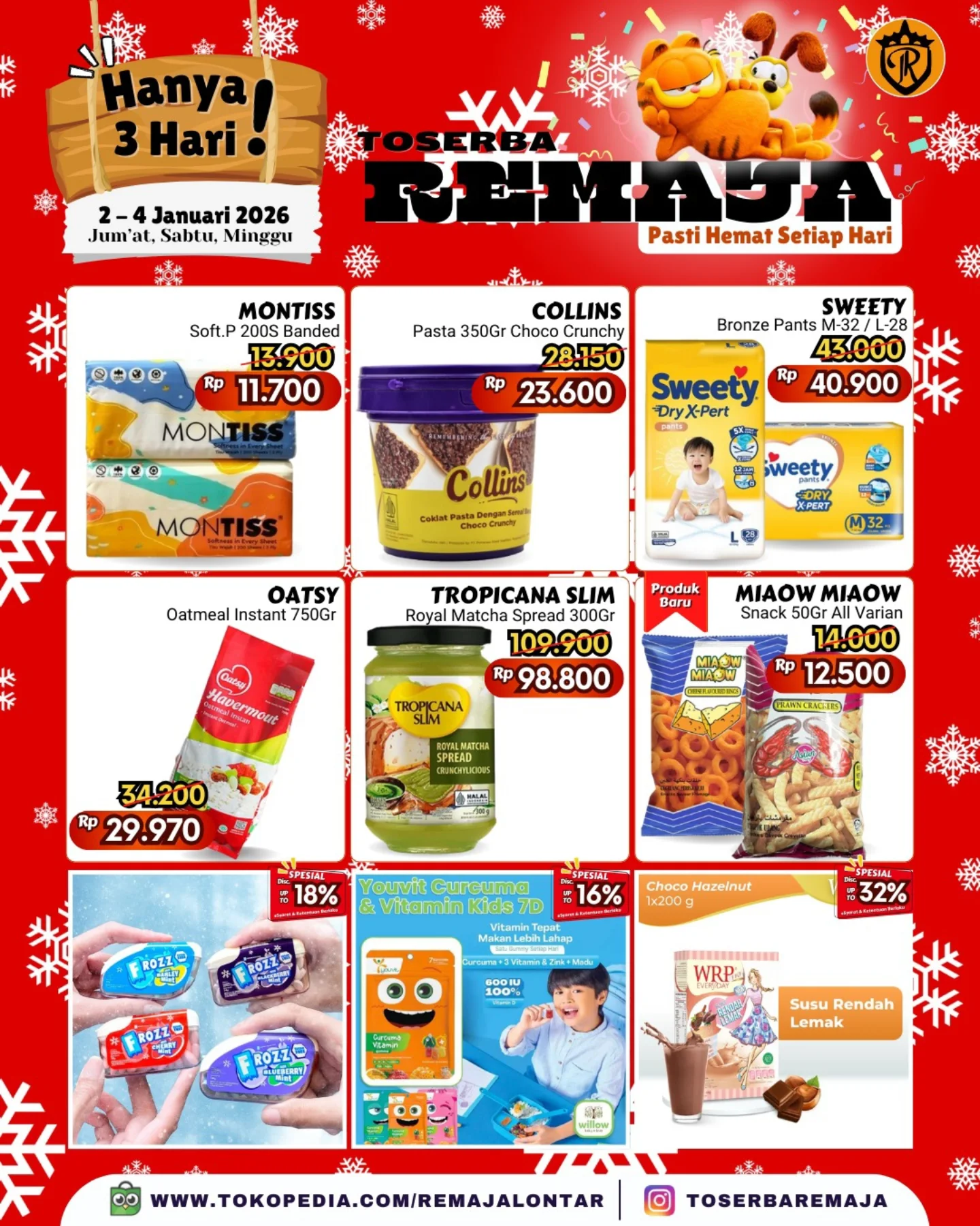 Promo JSM Toko Remaja Toserba Terbaru 9 - 11 Januari 2026 1 Promo JSM Toko Remaja Toserba Terbaru 2 4 Januari 2026 2