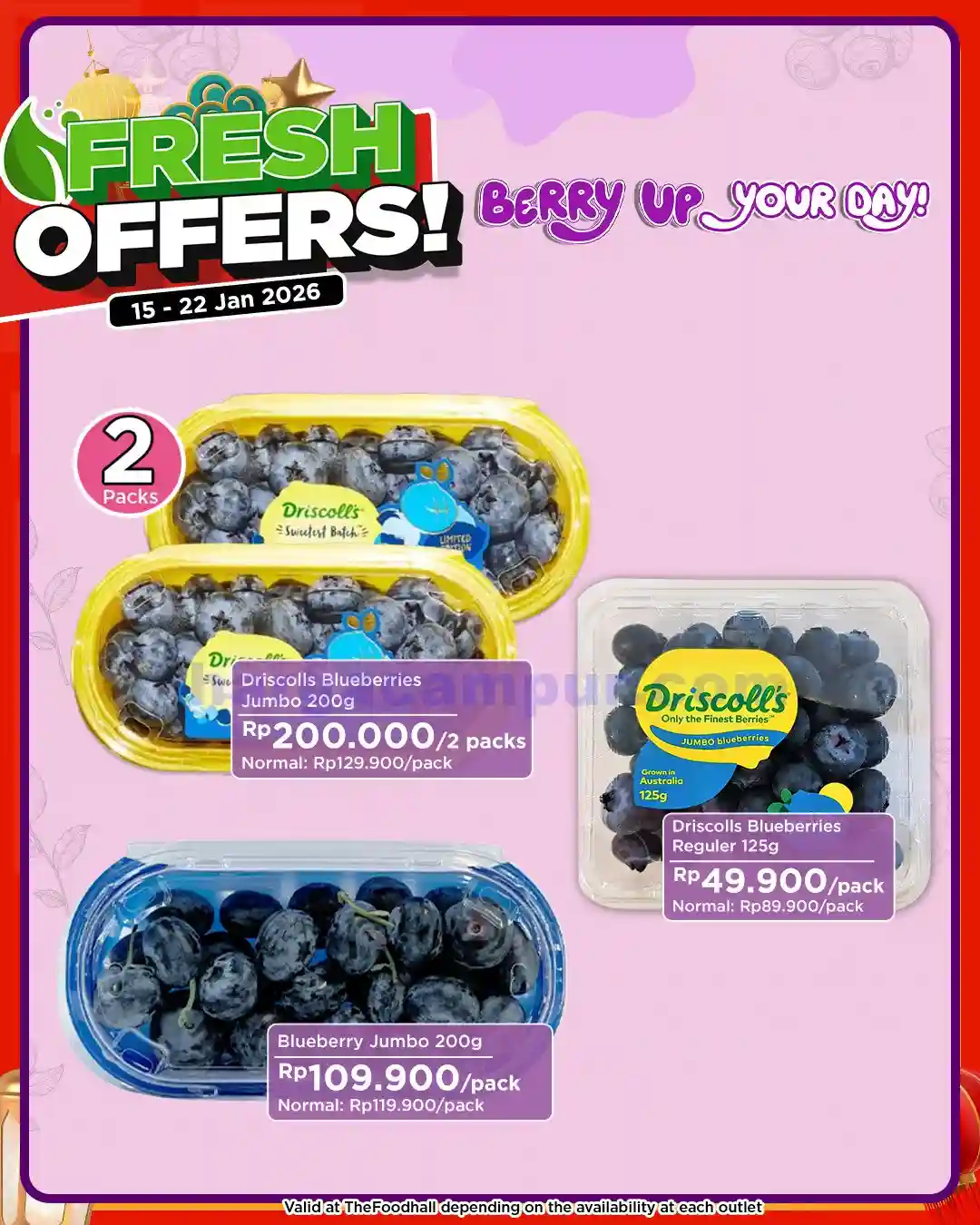 Promo JSM thefoodhall Weekend Terbaru 23 - 25 Januari 2026 15 Promo JSM thefoodhall Weekend Terbaru 16 18 Januari 2026 2