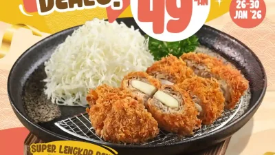 Promo Kimukatsu Crazy Payday, Chicken Katsu Set Cuma Rp49 Ribuan