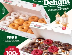 Promo Krispy Kreme Beli 2 Lusin Donat Harga Hanya 100 Ribu