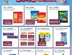 Promo Lawson SMS 1–7 Februari 2026, Diskon Produk Snack hingga Kebutuhan Harian