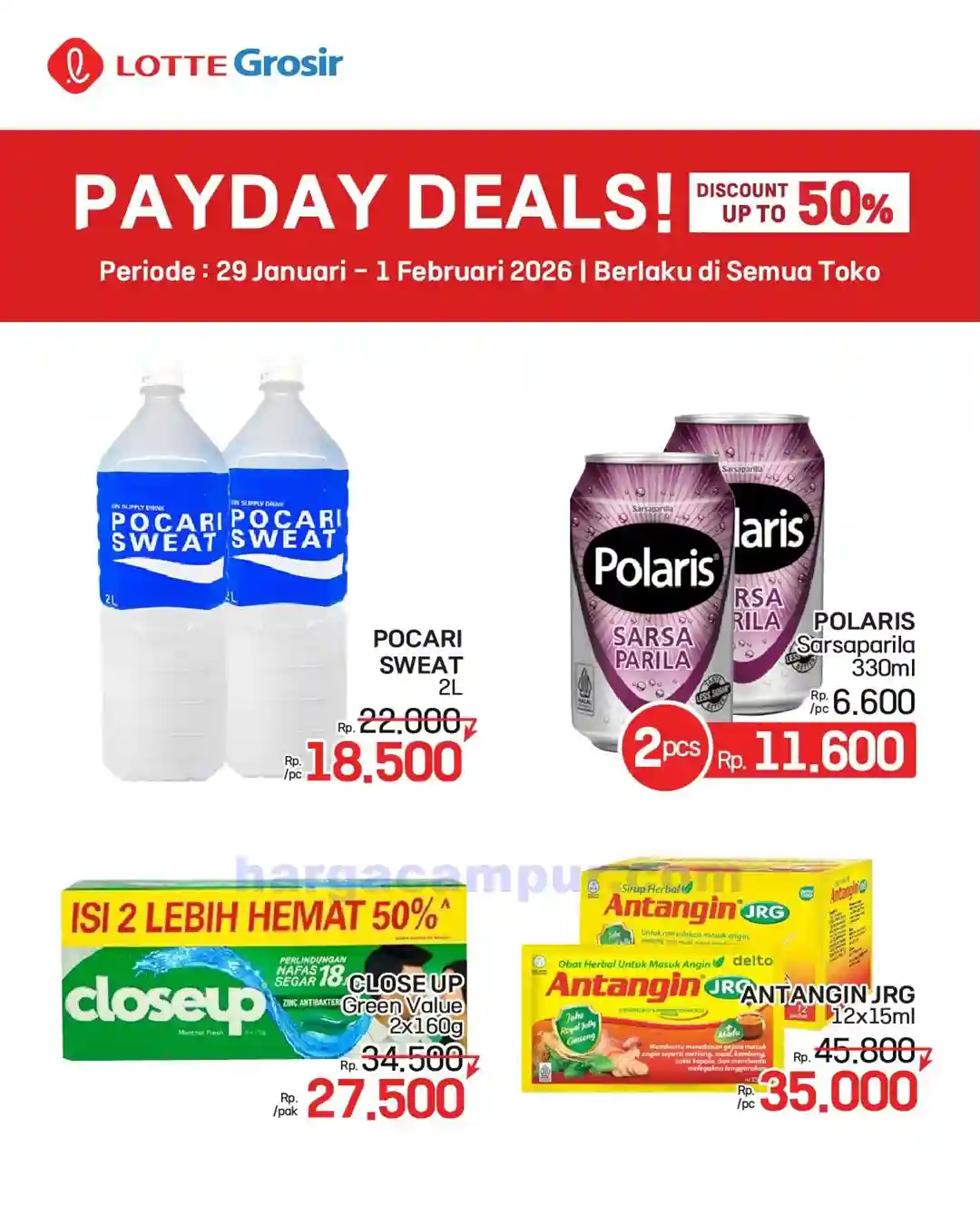 Promo Lotte Grosir Weekend Terbaru 5 - 8 Februari 2026 5 Promo Lotte Grosir Weekend Terbaru 29 Januari 1 Februari 2026 4