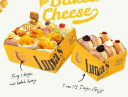 Promo Luna’s Doughnuts BUY 1 GET 1 Free, Launching Triple Baked Cheese Lebih Hemat