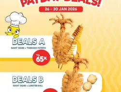 Promo Master Squid Payday Paket Deals Mulai Rp62.000, Giant Squid Combo Hemat Akhir Januari