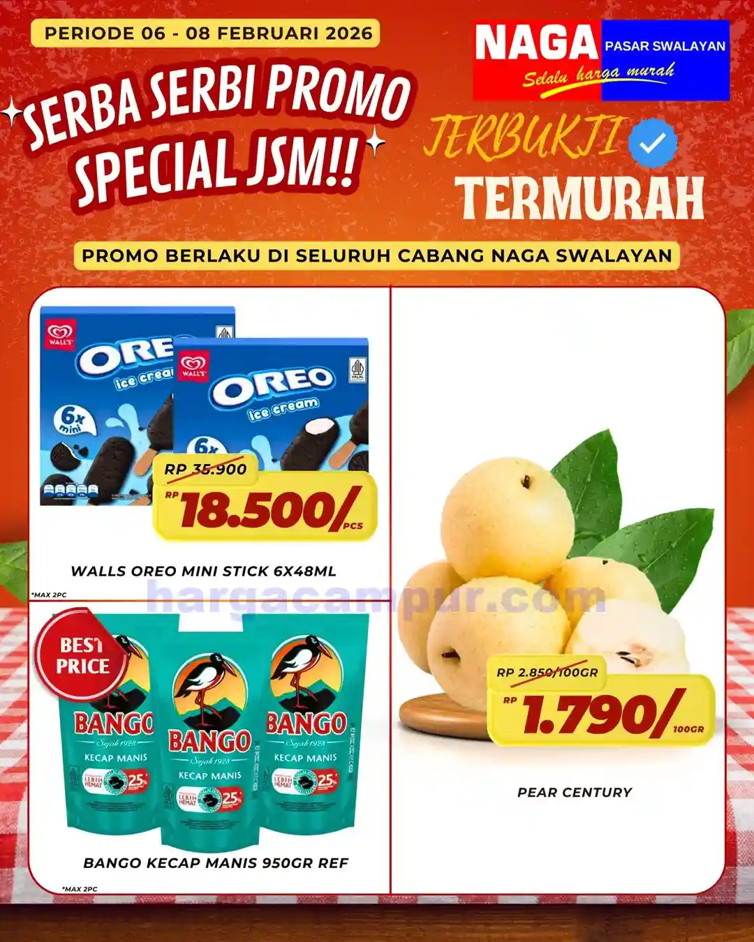 Promo Naga Swalayan Weekend Terbaru 6 - 8 Februari 2026 3 Promo Naga Swalayan Weekend Terbaru 6 - 8 Februari 2026 (1) (1)