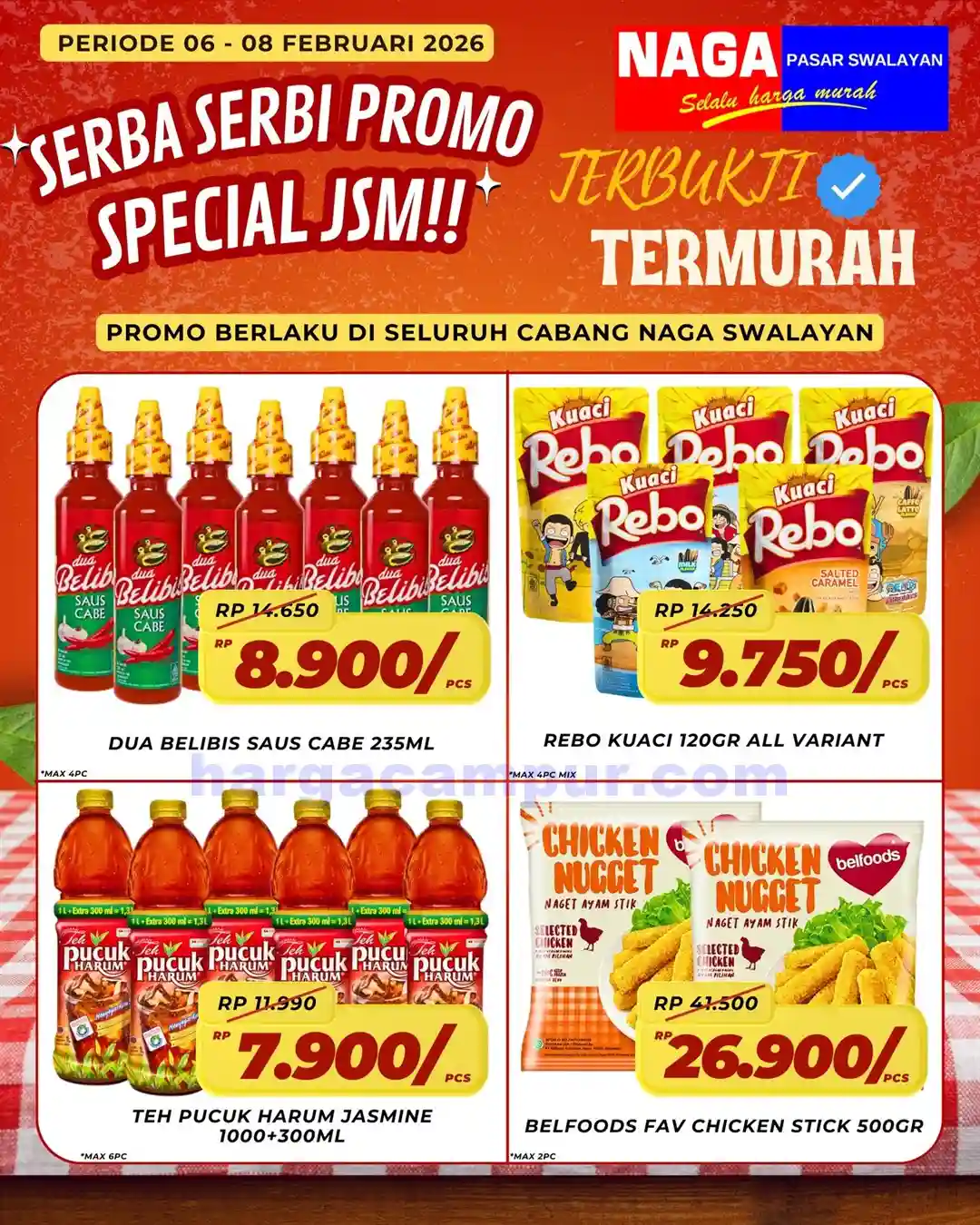 Promo Naga Swalayan Weekend Terbaru 6 - 8 Februari 2026 1 Promo Naga Swalayan Weekend Terbaru 6 8 Februari 2026 3 1