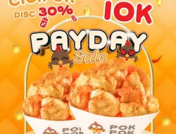 Promo PokPok Payday Sale Cicipok Diskon 30%