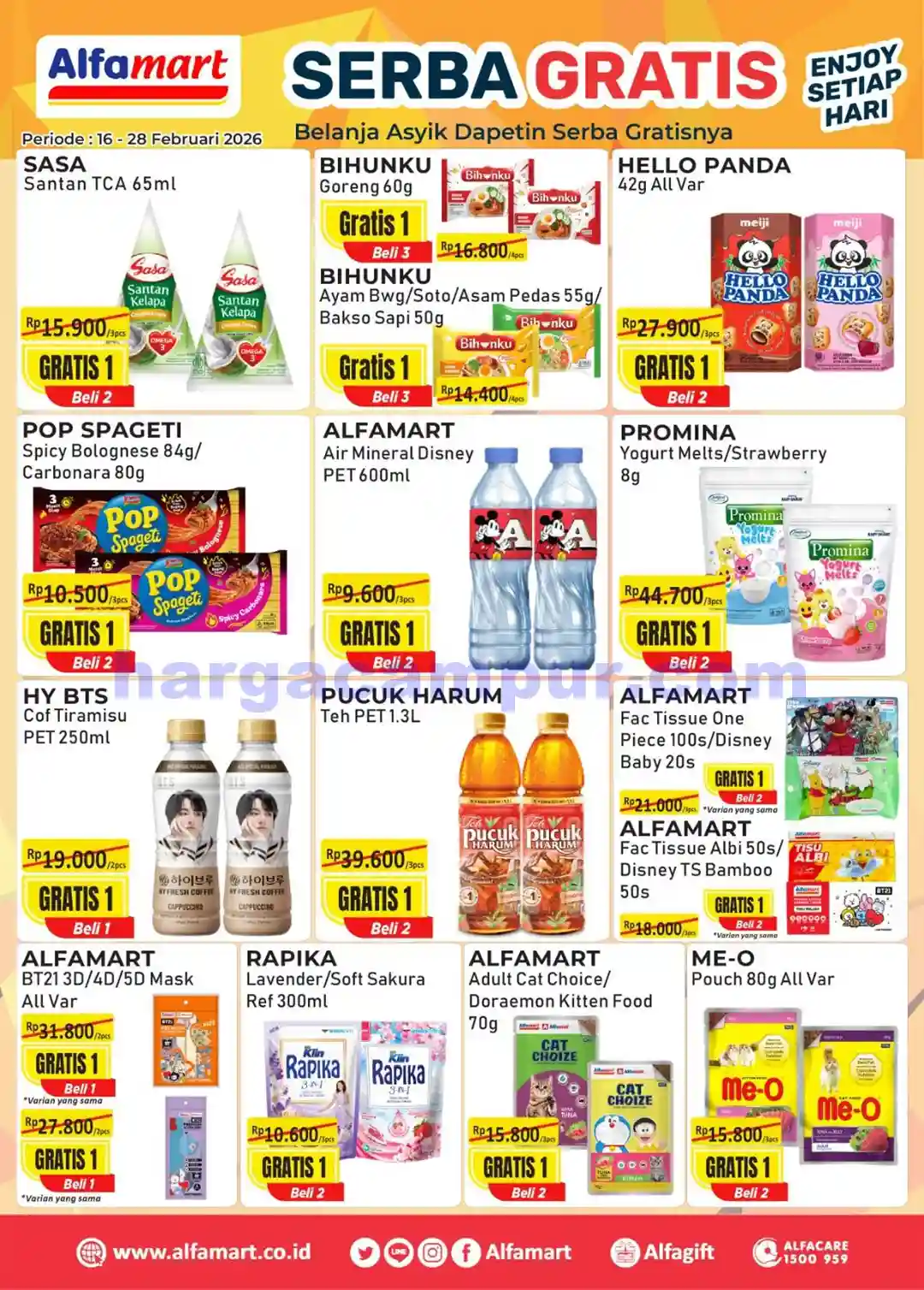Promo Serba Gratis Alfamart Terbaru 16 - 28 Februari 2026 1 Promo Serba Gratis Alfamart Terbaru 16 - 28 Februari 2026.