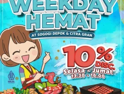 Sogogi Tawarkan Promo Weekday Hemat All You Can Eat Diskon 10 Persen