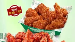 Promo Wingstop Buy 8 Get 8 Crunchy Wings, Total 16 Wings Mix 2 Rasa 2 Promo Wingstop Buy 8 Get 8 Crunchy Wings periode 29 Januari – 1 Februari 2026