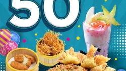 Promo Mie Gacoan Delivery Online Diskon hingga 50 Persen Selama Januari 7 Promo diskon Mie Gacoan hingga 50 persen untuk pemesanan online melalui GoFood ShopeeFood dan GrabFood selama Januari