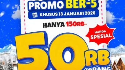 Trans Snow World Bekasi Tawarkan Tiba-tiba Promo Tiket Rp 50.000