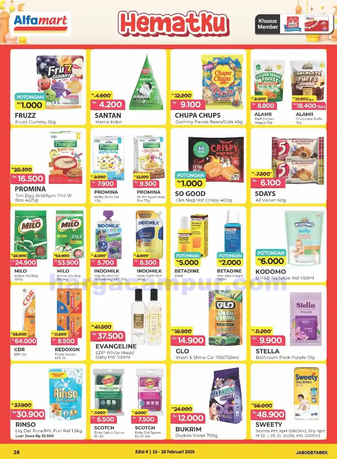 Katalog Alfamart Promo Terbaru 16 - 28 Februari 2026 28 Katalog Alfamart Promo Terbaru 16 28 Februari 2026 28