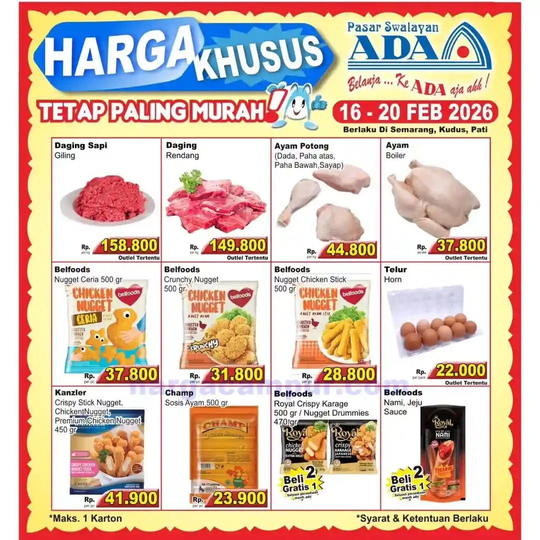 Promo Ada Swalayan Weekend Terbaru 21 - 22 Februari 2026 2 Katalog Promo Ada Swalayan Weekday Terbaru 16 20 Februari 2026 15
