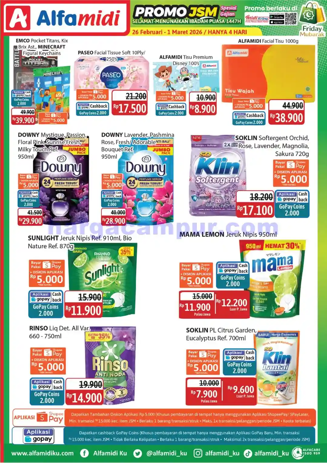 Katalog Promo JSM Alfamidi Terbaru 2 - 8 Maret 2026 19 Katalog Promo JSM Alfamidi Terbaru 26 Februari - 1 Maret 2026.