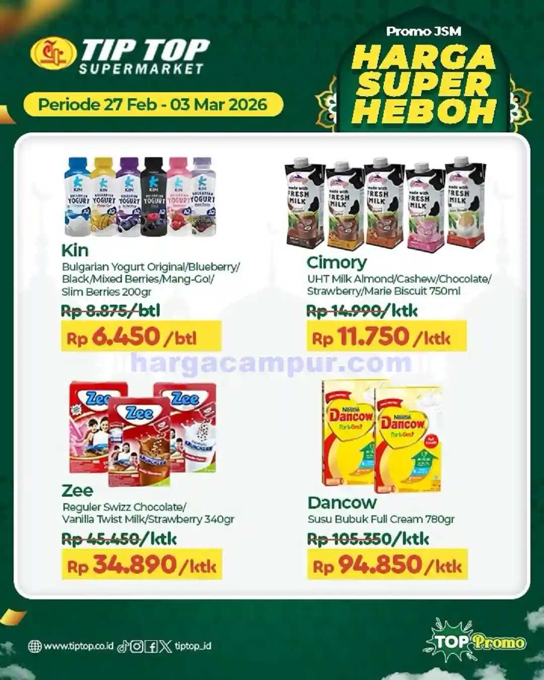 Katalog Promo JSM TIPTOP Swalayan Terbaru 27 Feb - 1 Mar 2026 8 Katalog Promo JSM TIPTOP Swalayan Terbaru 27 Februari 1 Maret 2026 3