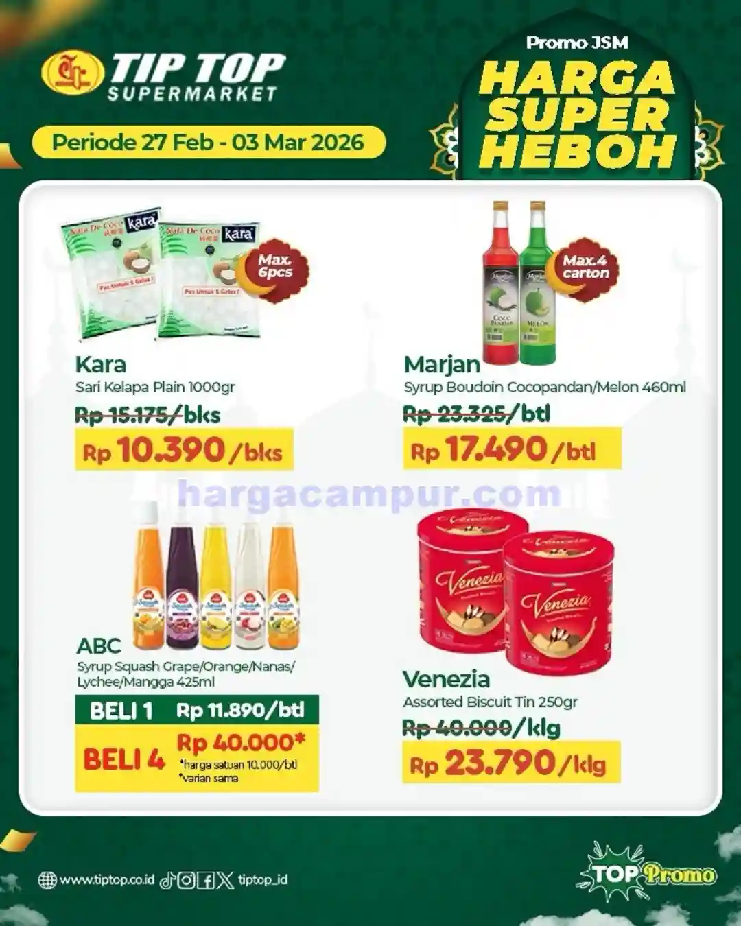 Katalog Promo JSM TIPTOP Swalayan Terbaru 27 Feb - 1 Mar 2026 6 Katalog Promo JSM TIPTOP Swalayan Terbaru 27 Februari 1 Maret 2026 5