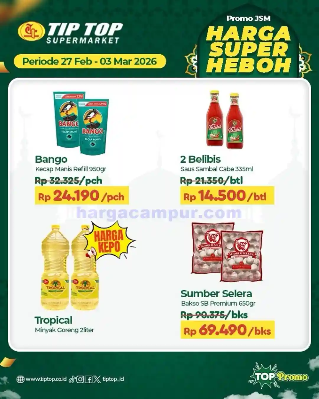 Katalog Promo JSM TIPTOP Swalayan Terbaru 27 Feb - 1 Mar 2026 4 Katalog Promo JSM TIPTOP Swalayan Terbaru 27 Februari 1 Maret 2026 7