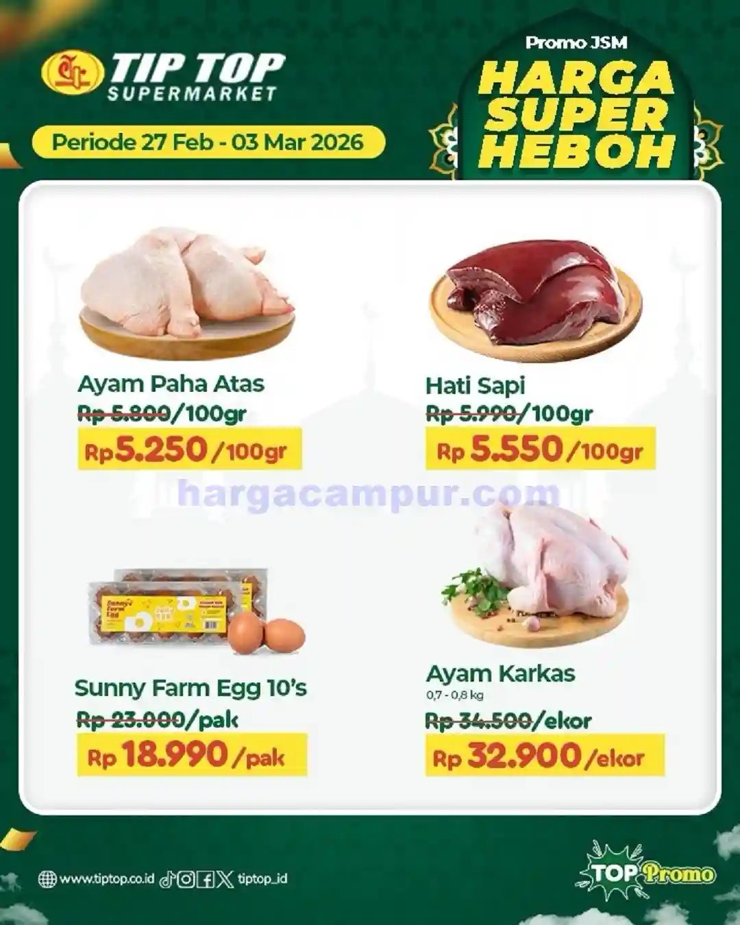 Katalog Promo JSM TIPTOP Swalayan Terbaru 27 Feb - 1 Mar 2026 3 Katalog Promo JSM TIPTOP Swalayan Terbaru 27 Februari 1 Maret 2026 8