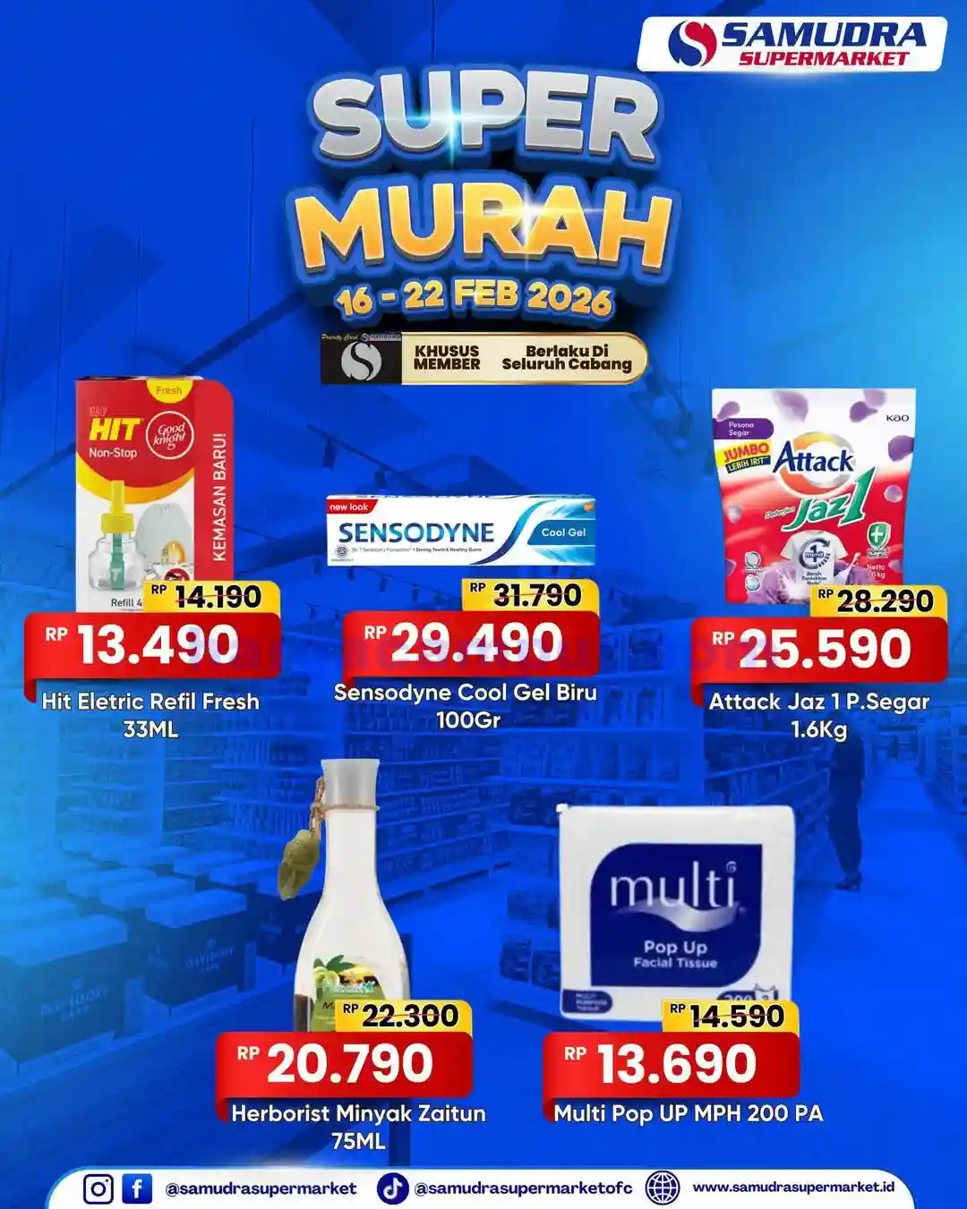 Katalog Promo Samudra Supermarket Super Murah 23 Feb - 1 Mar 2026 8 Katalog Promo Samudra Supermarket Super Murah 16 22 Februari 2028 4
