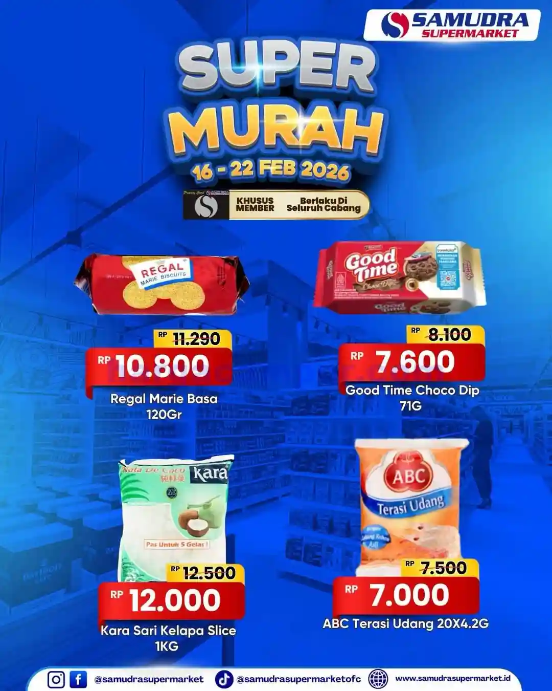 Katalog Promo Samudra Supermarket Super Murah 23 Feb - 1 Mar 2026 5 Katalog Promo Samudra Supermarket Super Murah 16 22 Februari 2028 7