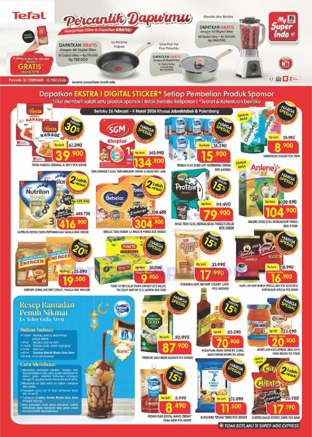Katalog Promo Superindo Terbaru 26 Februari-4 Maret 2026 15 Katalog Promo Superindo Terbaru 26 Februari - 4 Maret 2026.