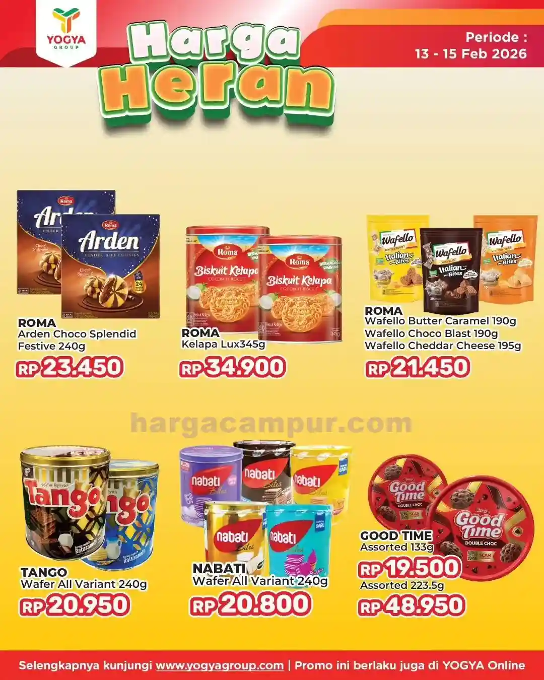 Promo Toserba Yogya Weekend Terbaru 20 - 22 Februari 2026 14 Katalog Promo Toserba Yogya Weekend Terbaru 13 15 Februari 2026 16