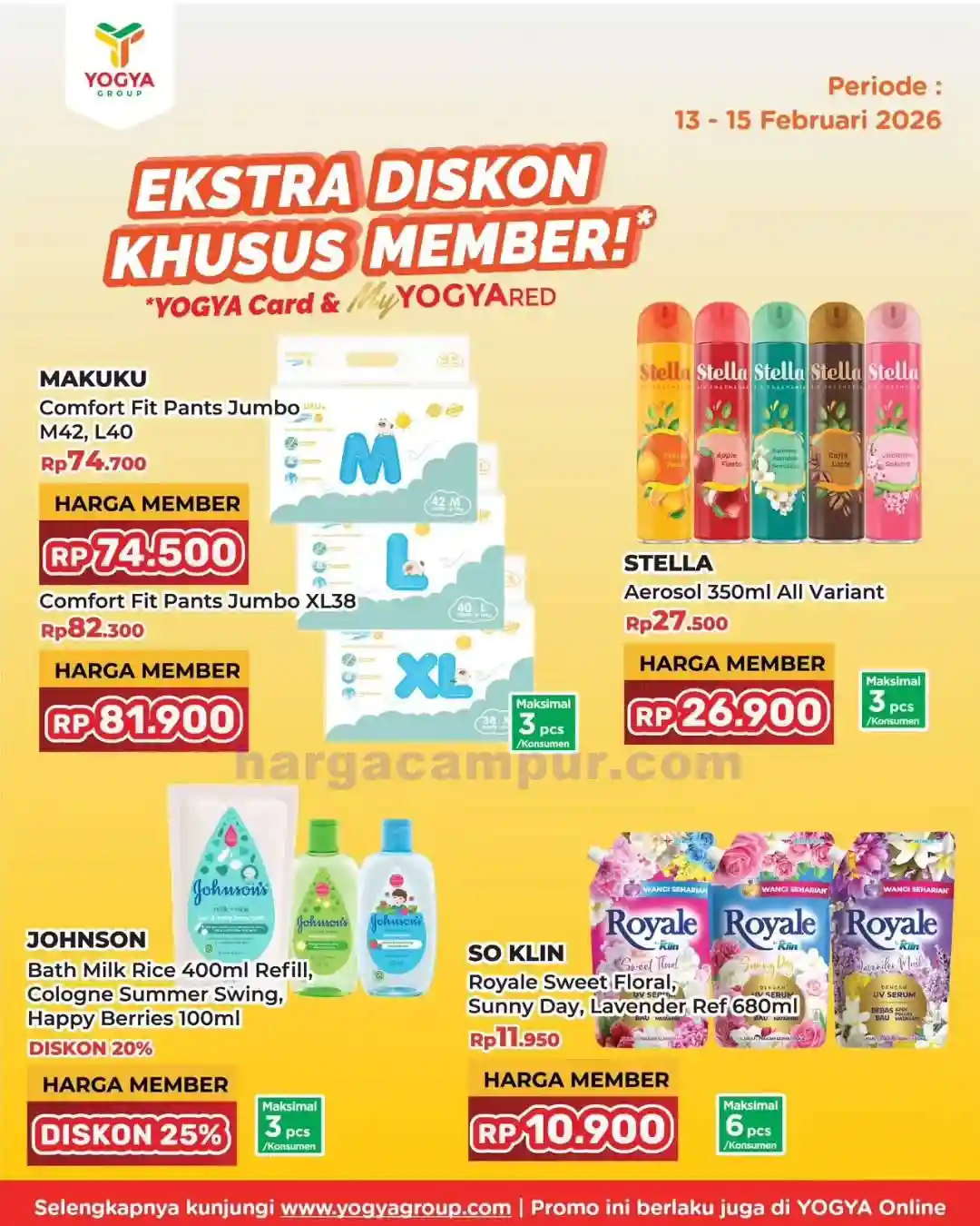 Promo Toserba Yogya Weekend Terbaru 20 - 22 Februari 2026 25 Katalog Promo Toserba Yogya Weekend Terbaru 13 15 Februari 2026 5