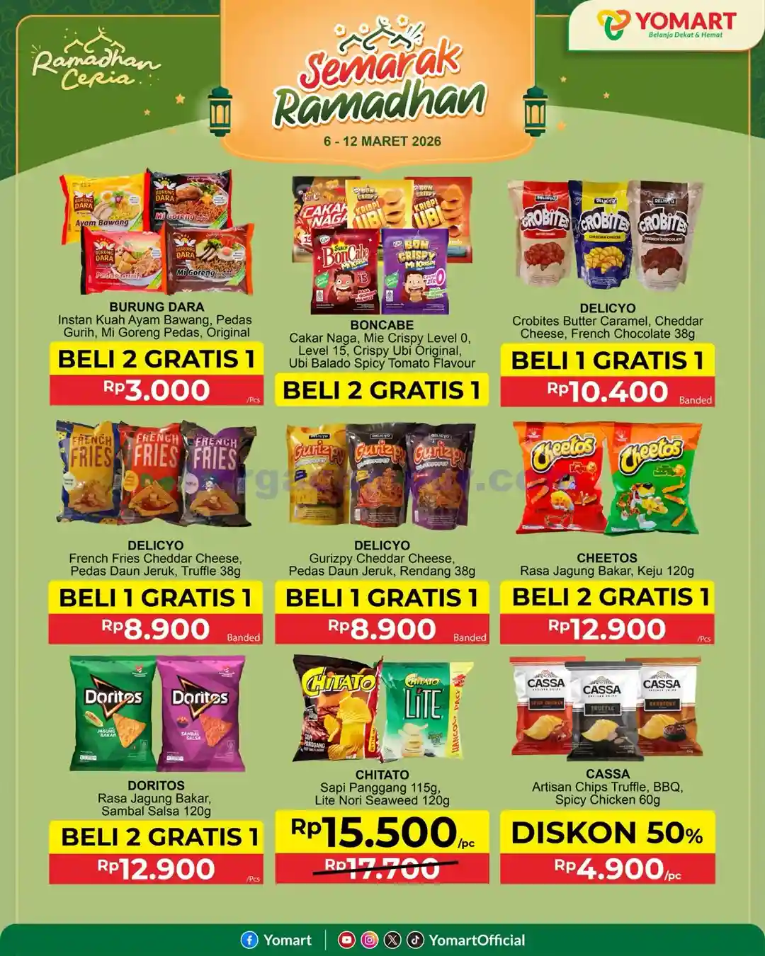 Katalog Promo Yomart Weekend Terbaru 13 - 19 Maret 2026 14 Katalog Promo Yomart Weekend Terbaru 6 12 Maret 2026 11