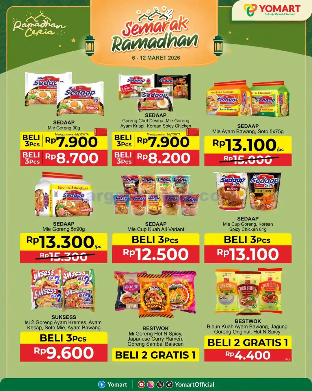 Katalog Promo Yomart Weekend Terbaru 13 - 19 Maret 2026 13 Katalog Promo Yomart Weekend Terbaru 6 12 Maret 2026 12