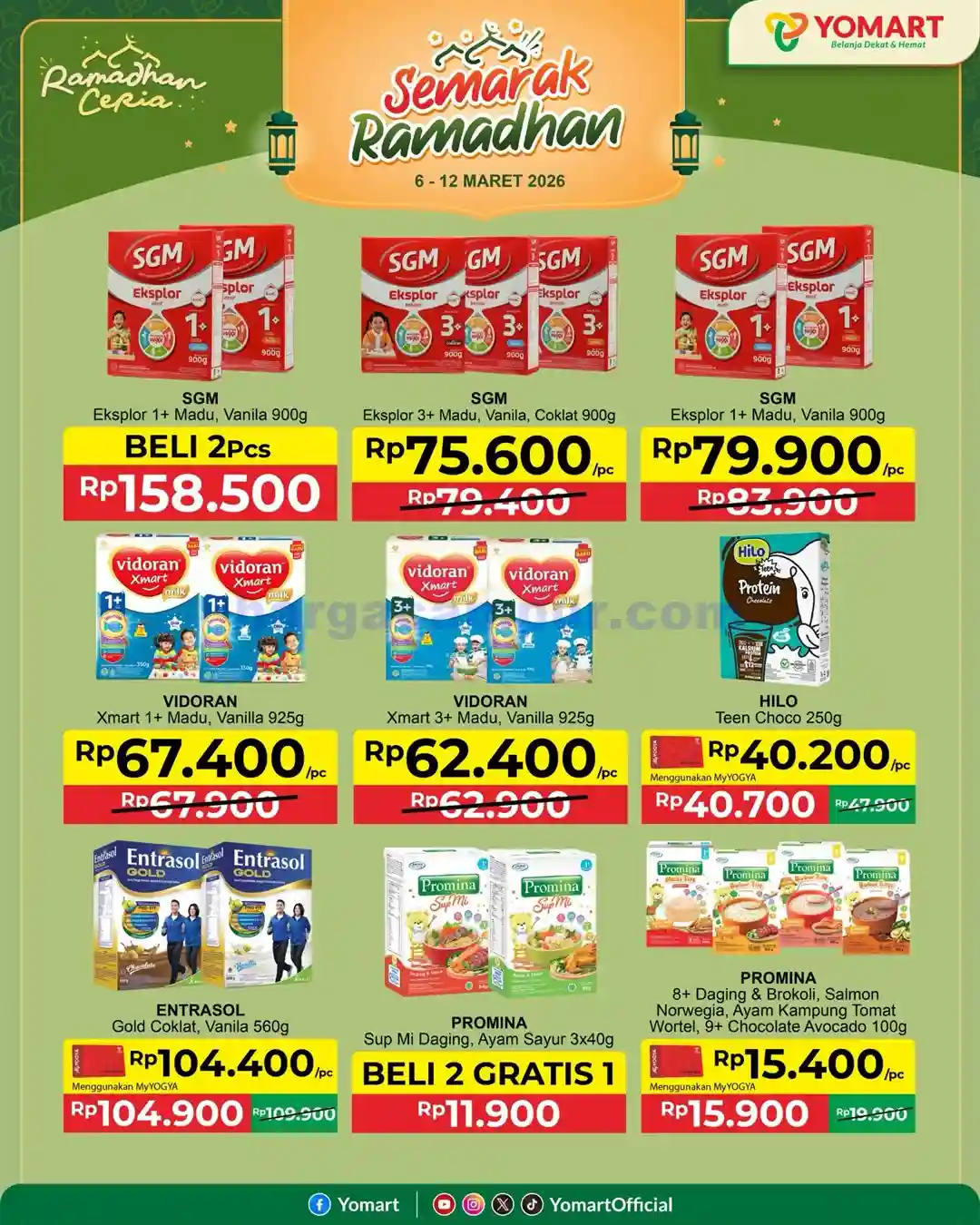 Katalog Promo Yomart Weekend Terbaru 13 - 19 Maret 2026 11 Katalog Promo Yomart Weekend Terbaru 6 12 Maret 2026 14