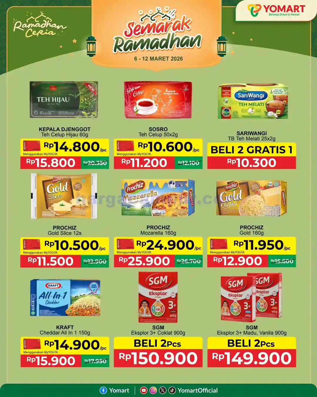 Katalog Promo Yomart Weekend Terbaru 13 - 19 Maret 2026 10 Katalog Promo Yomart Weekend Terbaru 6 12 Maret 2026 15