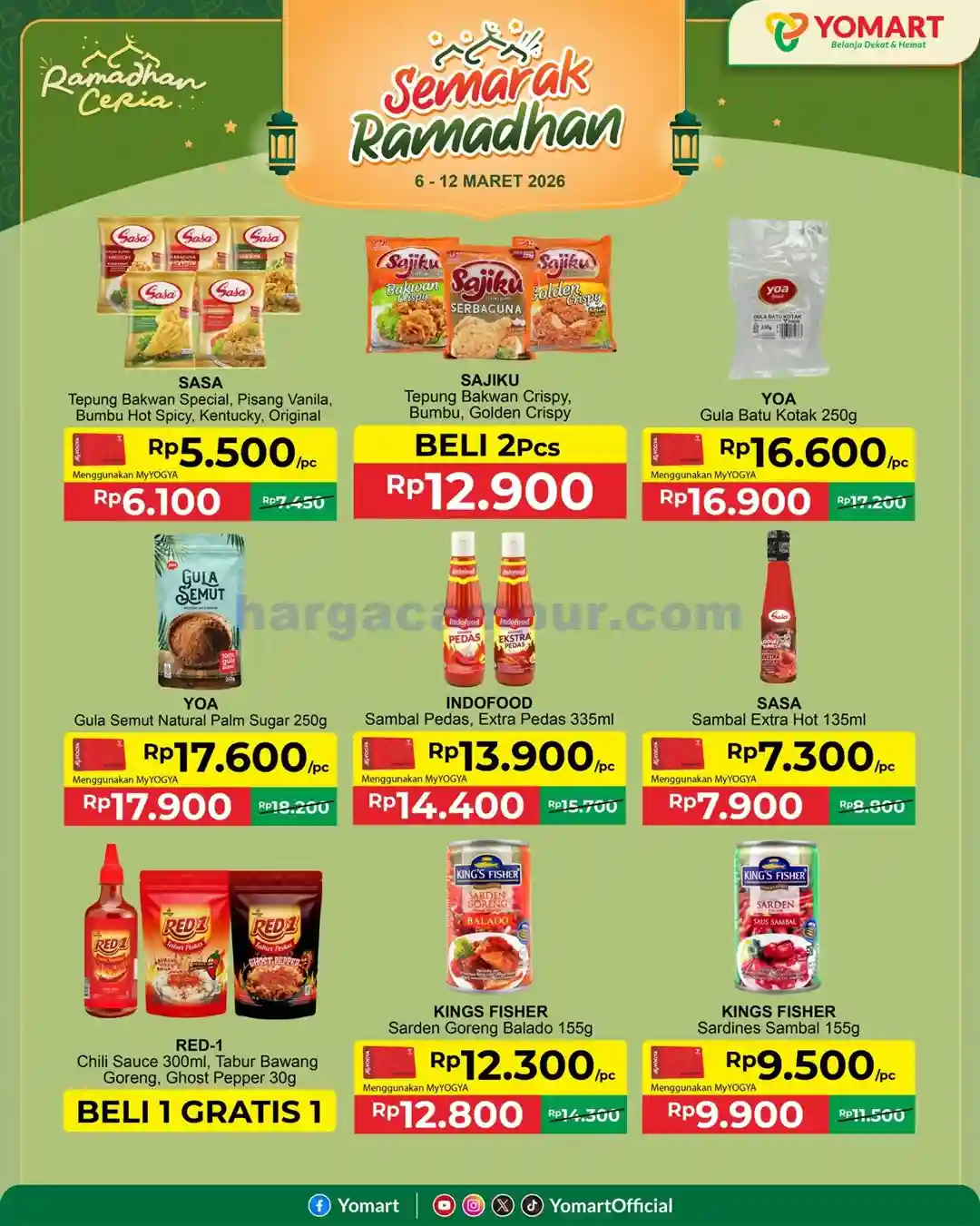 Katalog Promo Yomart Weekend Terbaru 13 - 19 Maret 2026 7 Katalog Promo Yomart Weekend Terbaru 6 12 Maret 2026 18