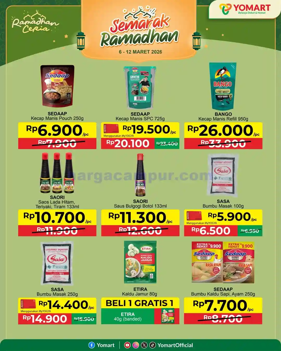 Katalog Promo Yomart Weekend Terbaru 13 - 19 Maret 2026 5 Katalog Promo Yomart Weekend Terbaru 6 12 Maret 2026 20