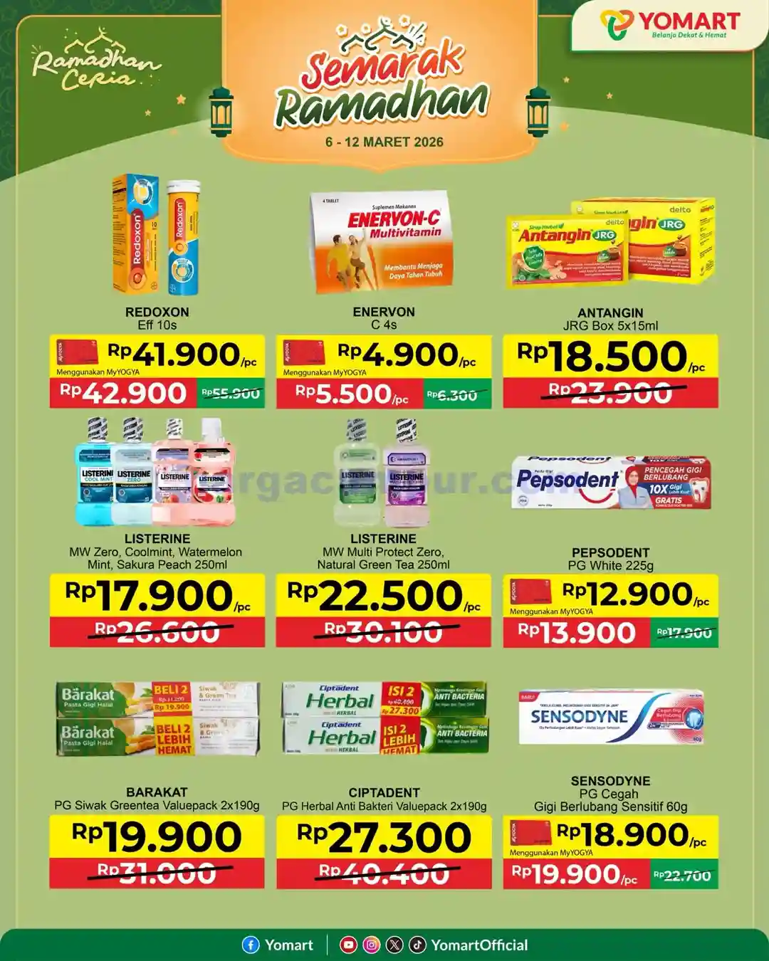 Katalog Promo Yomart Weekend Terbaru 13 - 19 Maret 2026 20 Katalog Promo Yomart Weekend Terbaru 6 12 Maret 2026 5
