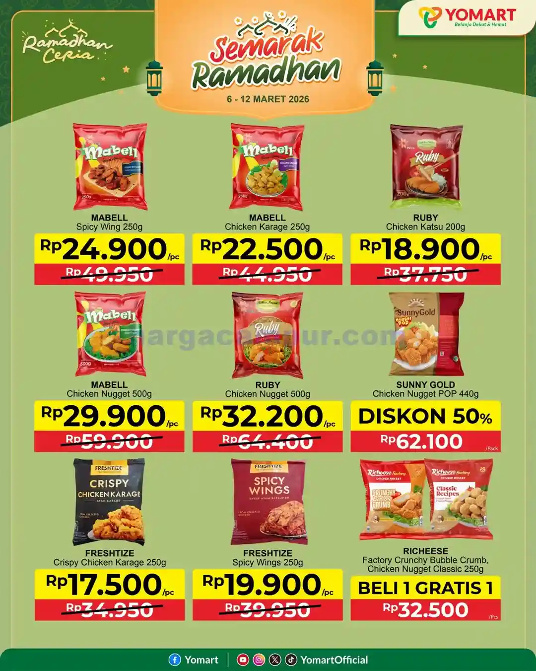 Katalog Promo Yomart Weekend Terbaru 13 - 19 Maret 2026 19 Katalog Promo Yomart Weekend Terbaru 6 12 Maret 2026 6