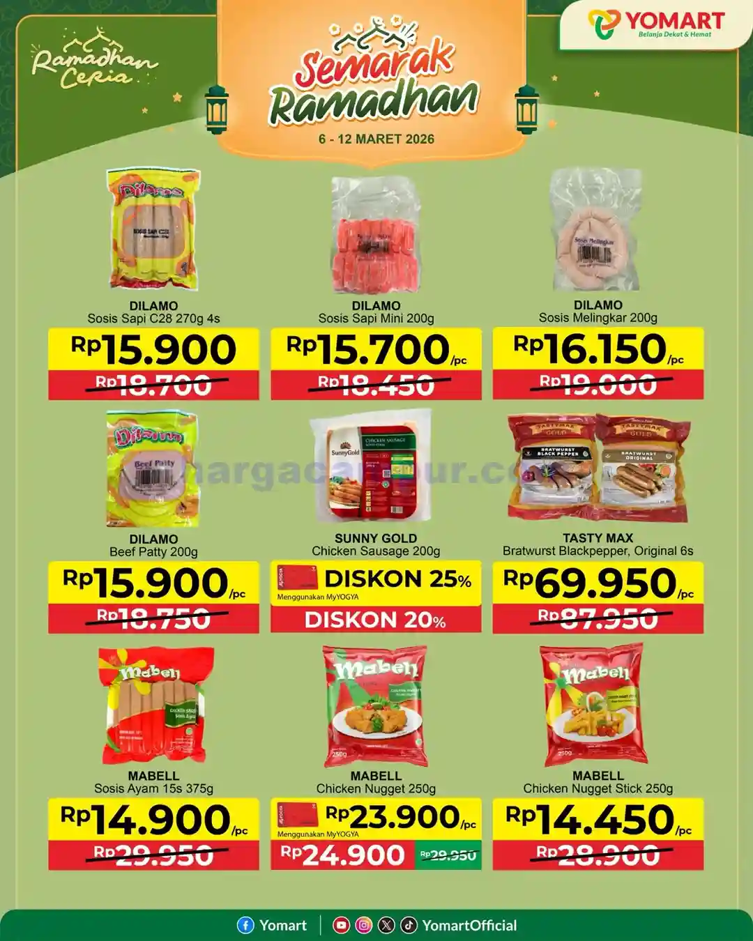 Katalog Promo Yomart Weekend Terbaru 13 - 19 Maret 2026 18 Katalog Promo Yomart Weekend Terbaru 6 12 Maret 2026 7