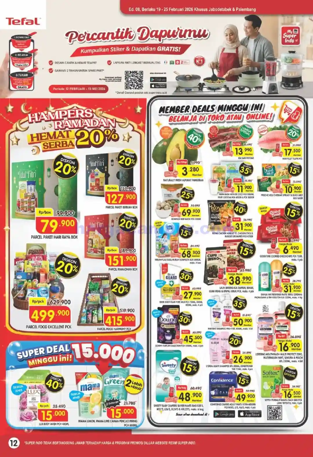 Katalog Promo Superindo Terbaru 26 Februari-4 Maret 2026 12 Katalog Superindo Promo Terbaru 19 25 Februari 2026 12
